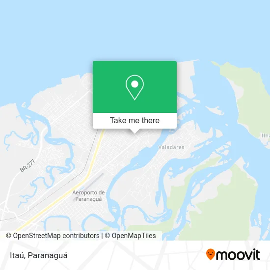 Itaú map
