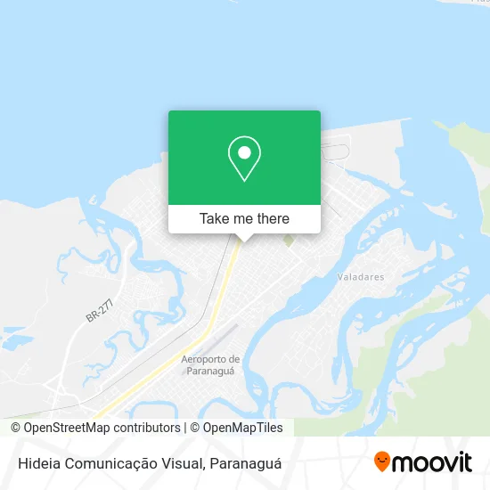 Hideia Comunicação Visual map