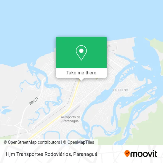 Hjm Transportes Rodoviários map