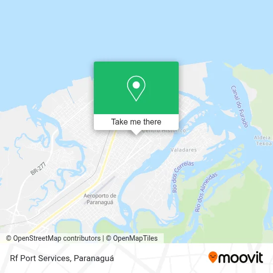 Rf Port Services map