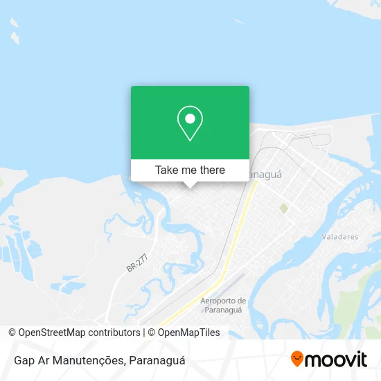 Gap Ar Manutenções map