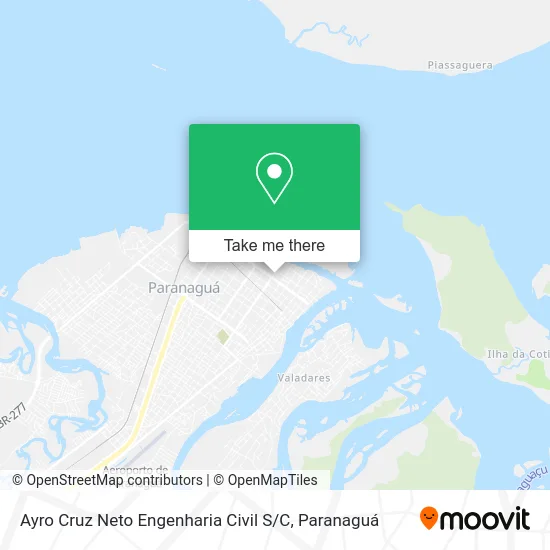 Ayro Cruz Neto Engenharia Civil S / C map