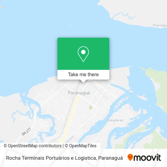 Rocha Terminais Portuários e Logistica map