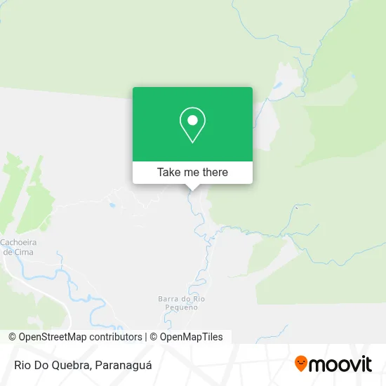 Rio Do Quebra map