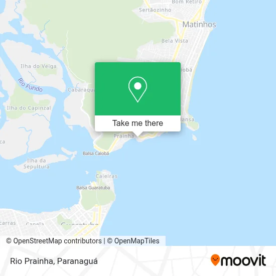 Rio Prainha map