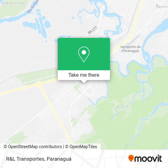 R&L Transportes map