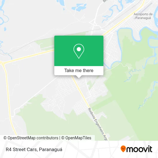 R4 Street Cars map