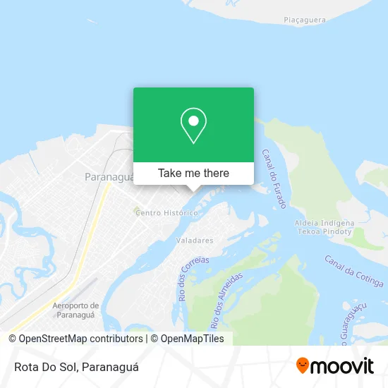 Rota Do Sol map