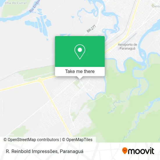 R. Reinbold Impressões map