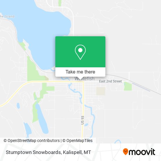 Stumptown Snowboards map
