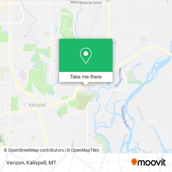 Mapa de Verizon Wireless