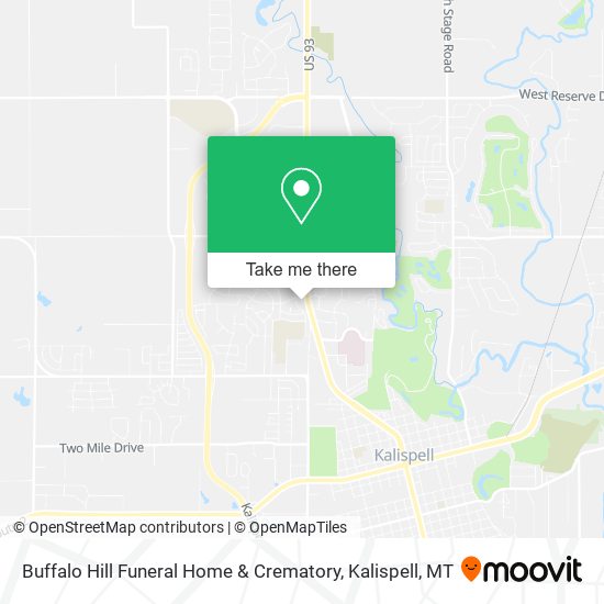 Buffalo Hill Funeral Home & Crematory map