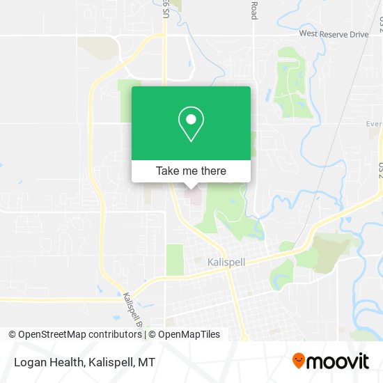 Mapa de Logan Health