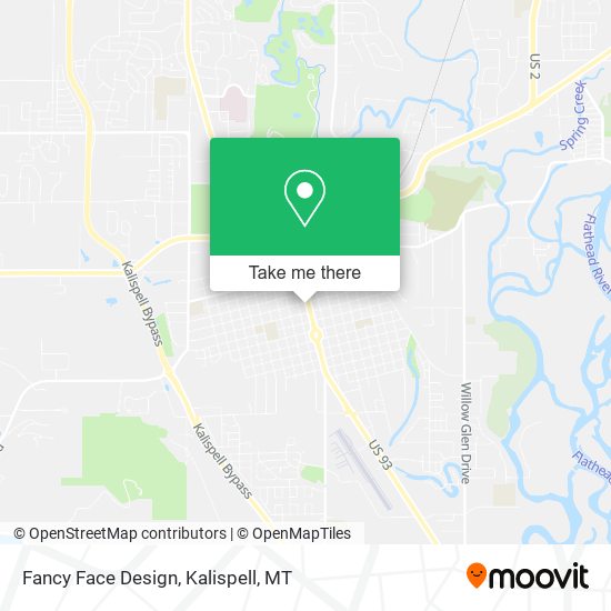 Fancy Face Design map