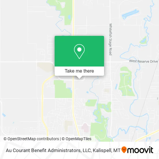 Mapa de Au Courant Benefit Administrators, LLC