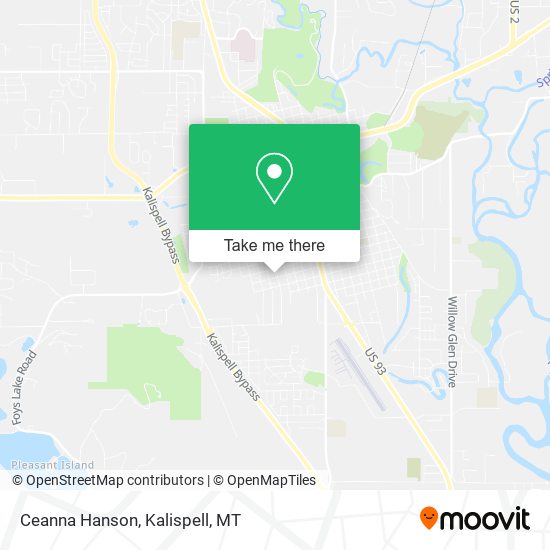 Ceanna Hanson map