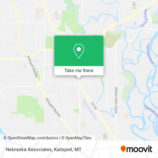 Nebraska Associates map