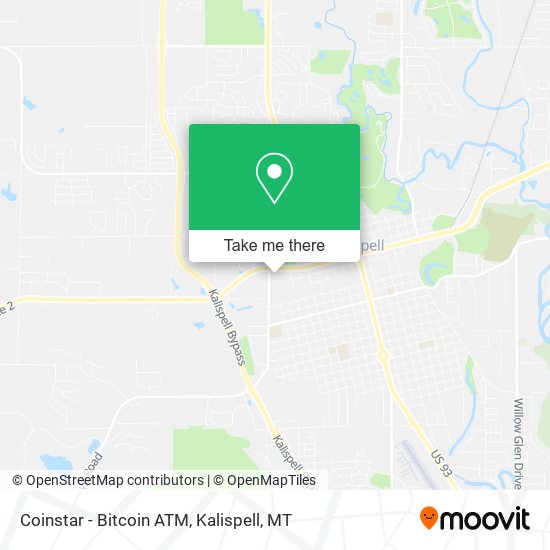 Mapa de Coinstar - Bitcoin ATM