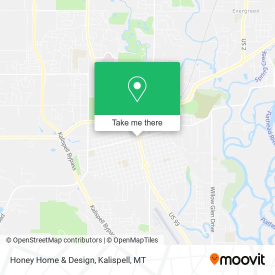 Mapa de Honey Home & Design
