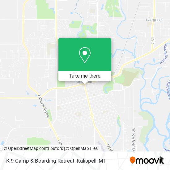 K-9 Camp & Boarding Retreat map