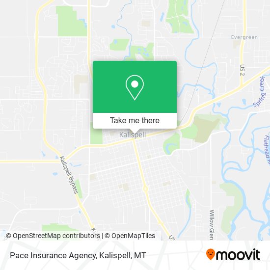Mapa de Pace Insurance Agency