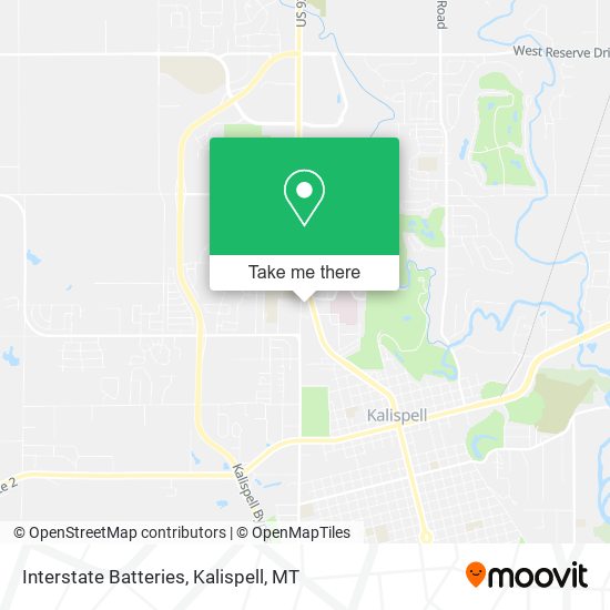 Interstate Batteries map