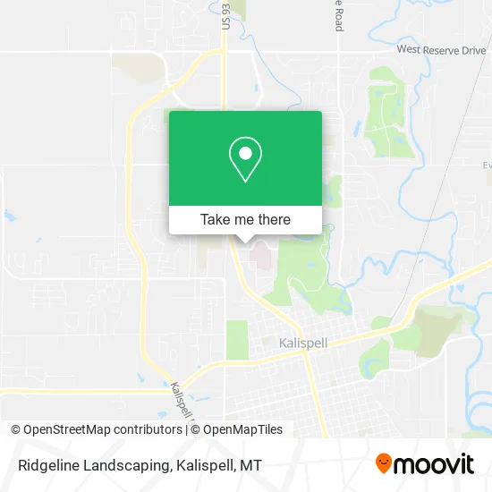 Ridgeline Landscaping map