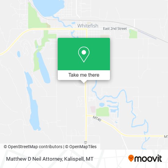 Matthew D Neil Attorney map