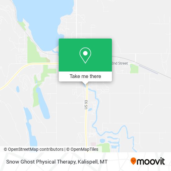 Mapa de Snow Ghost Physical Therapy