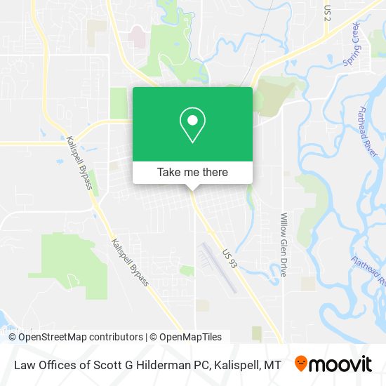 Law Offices of Scott G Hilderman PC map