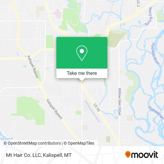 Mapa de Mt Hair Co. LLC