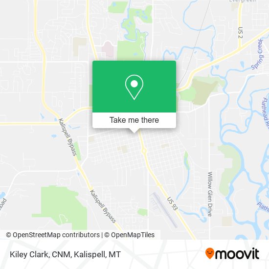 Kiley Clark, CNM map