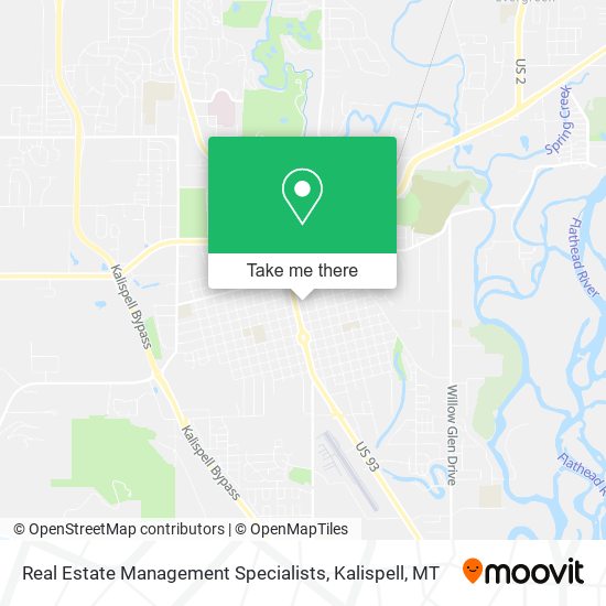 Real Estate Management Specialists map