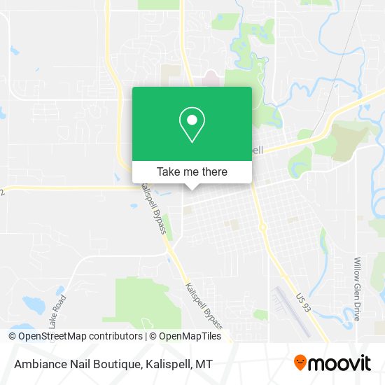 Ambiance Nail Boutique map
