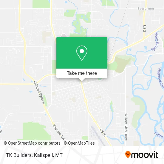 TK Builders map