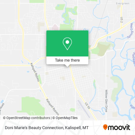 Mapa de Doni Marie's Beauty Connection