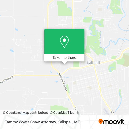 Tammy Wyatt-Shaw Attorney map