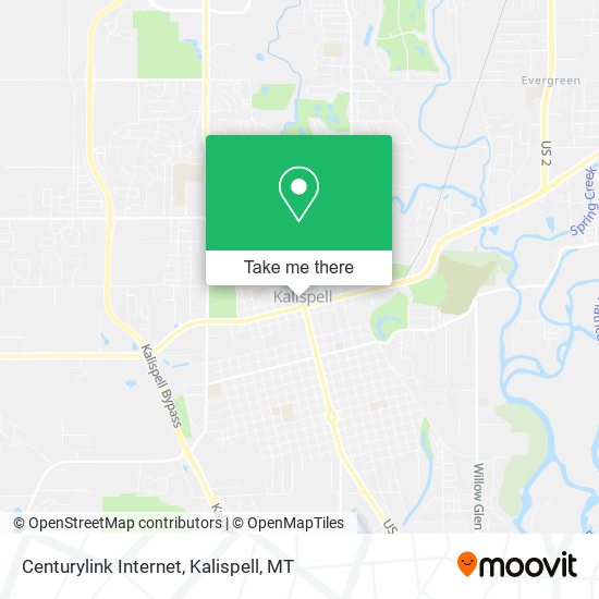 Centurylink Internet map