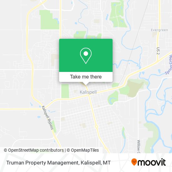 Truman Property Management map