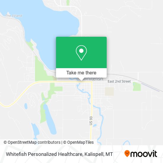 Whitefish Personalized Healthcare map