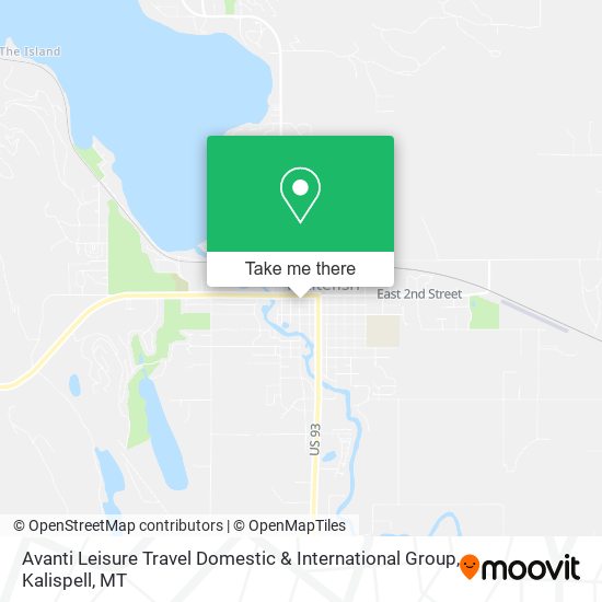 Mapa de Avanti Leisure Travel Domestic & International Group