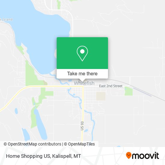 Home Shopping US map