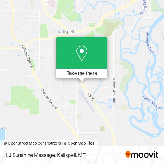 LJ Sunshine Massage map