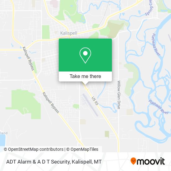 ADT Alarm & A D T Security map