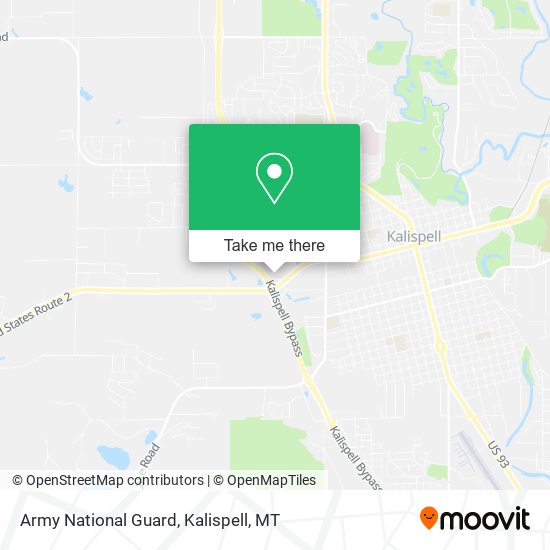Army National Guard map