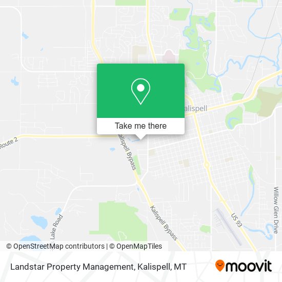 Landstar Property Management map