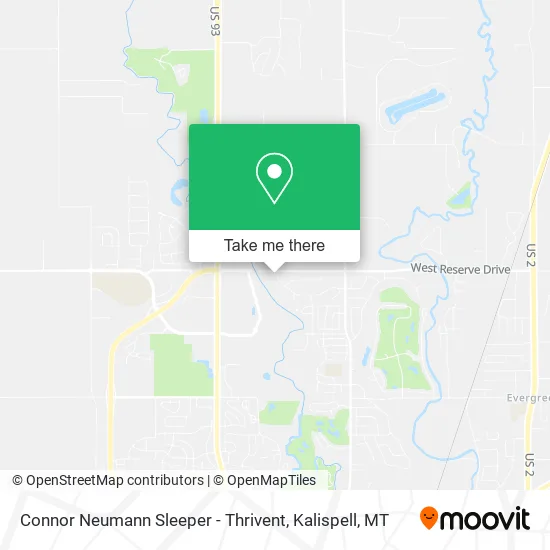Connor Neumann Sleeper - Thrivent map