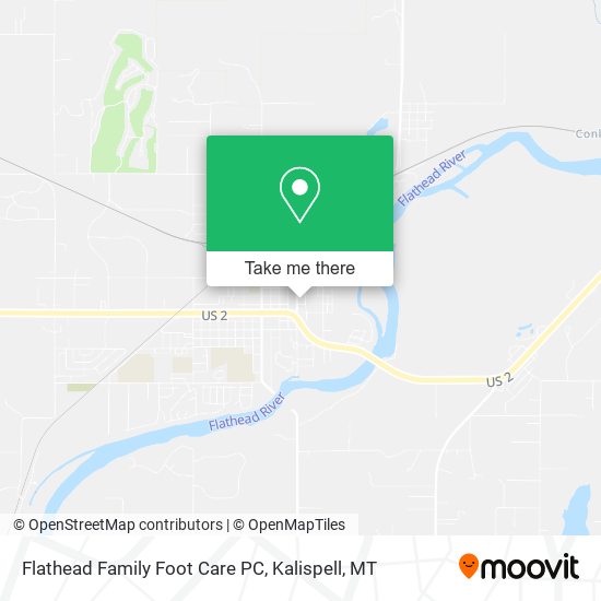 Mapa de Flathead Family Foot Care PC