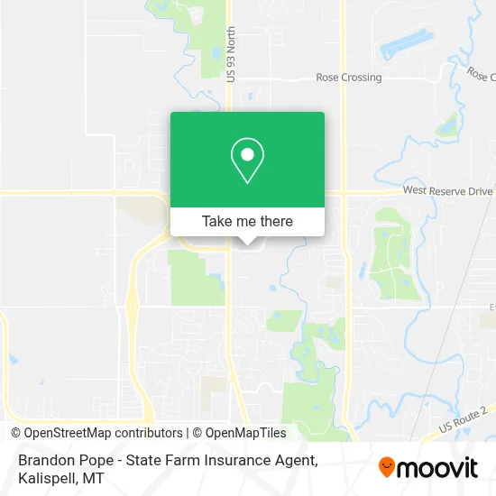 Brandon Pope - State Farm Insurance Agent map