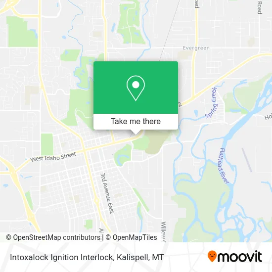 Intoxalock Ignition Interlock map